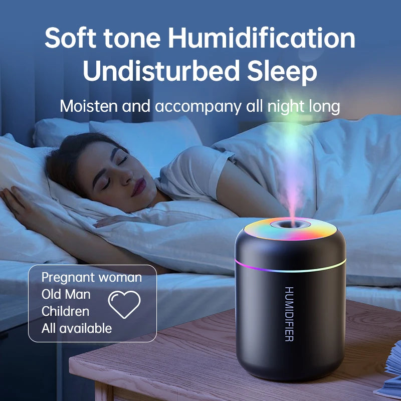 Mini USB Air Humidifier with Diffuser
