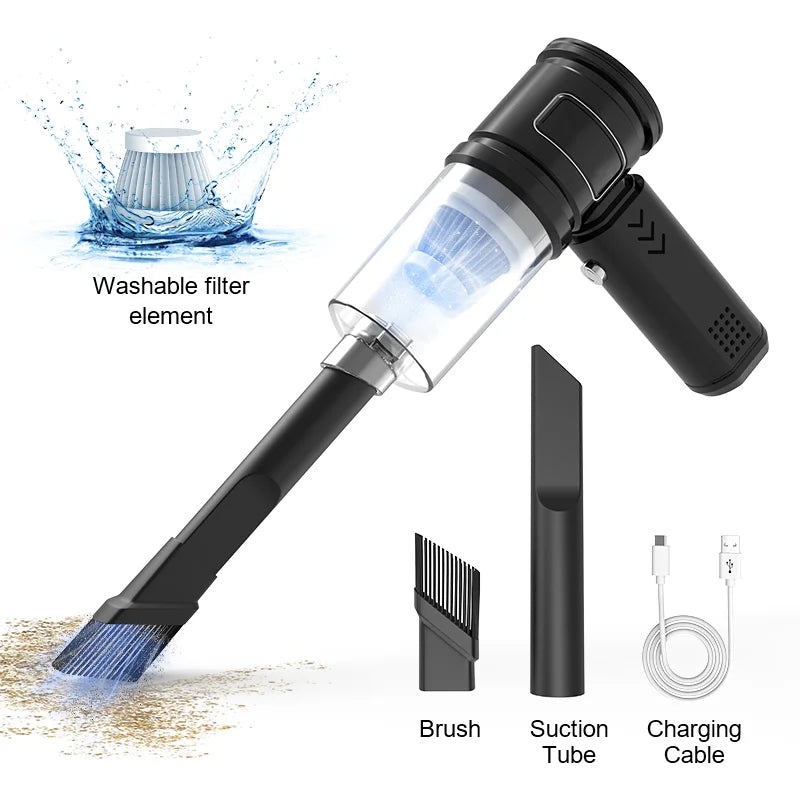 Wireless Handheld USB-C Vacuum Cleaner