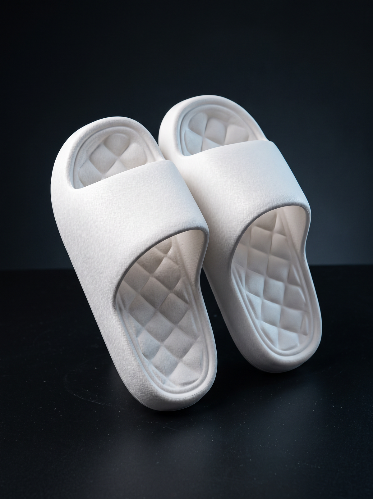 Lightweight EVA Summer Slippers - studio shot on dark background