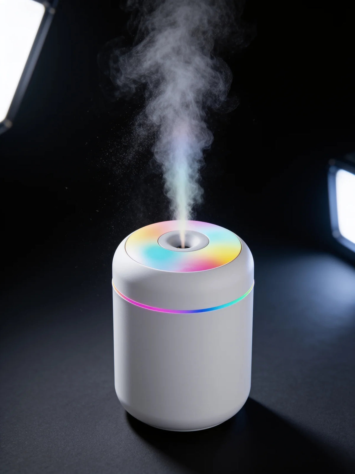 Mini USB Air Humidifier with Diffuser - mist and RGB lighting
